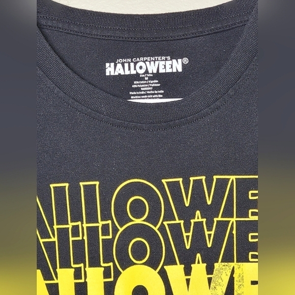 Men's Halloween Micahel Myers Trick Is To Stay Alive Graphic T-shirt, Medium - Picture 2 of 2